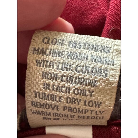 Duluth Trading Co. Jacket Womens XL Red Utility Field Full Zip Snap - Picture 4 of 4